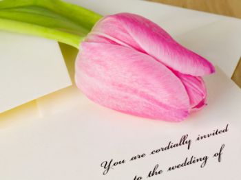 Simple wedding invitation wording and style