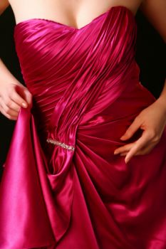 The right fabric can add a touch of glamour to your evening gowns